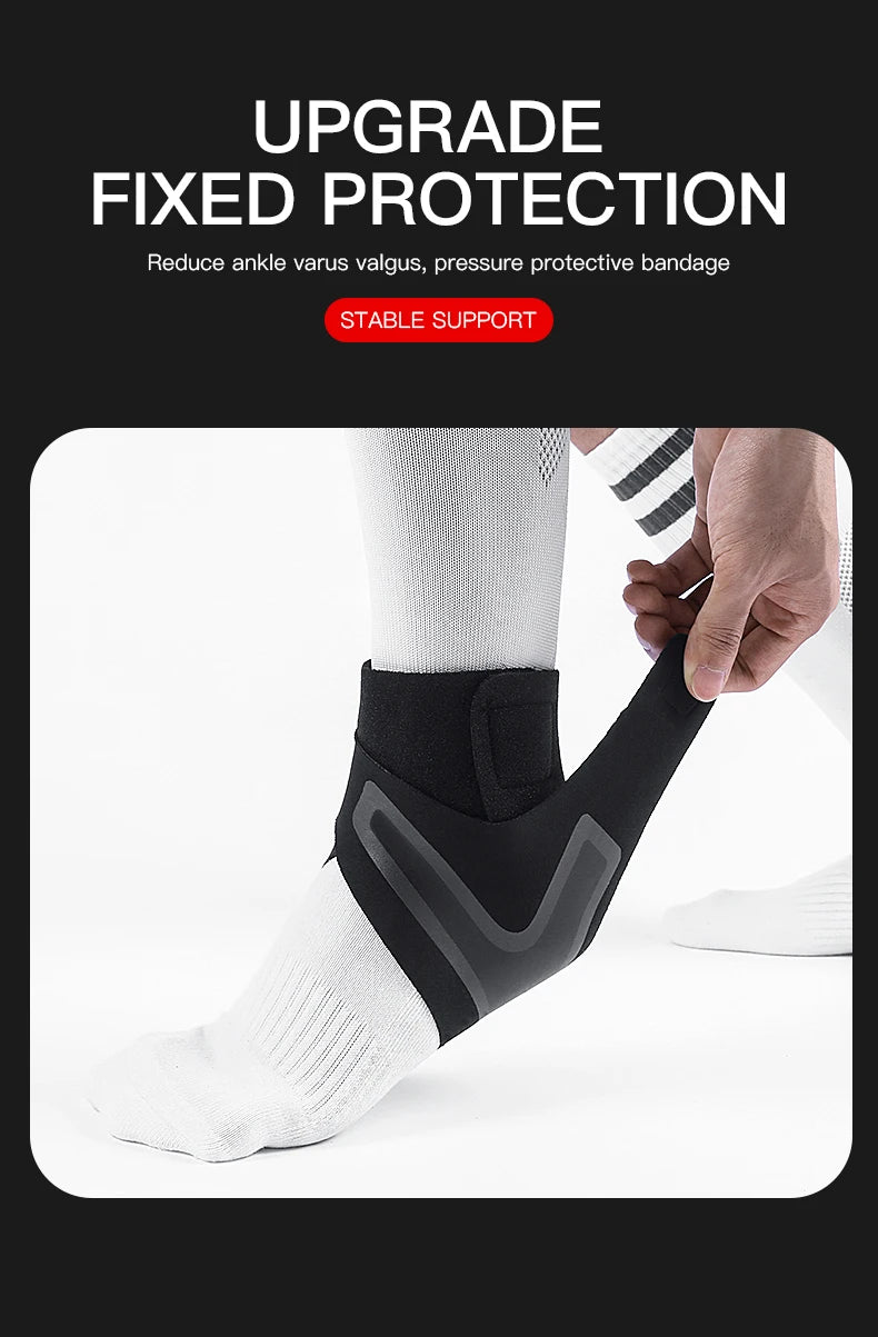 1 pezzo elastico tutore per caviglia cinturino supporto per caviglia fitness compressione traspirante anti distorsione protezione del piede fasciatura sicurezza sportiva