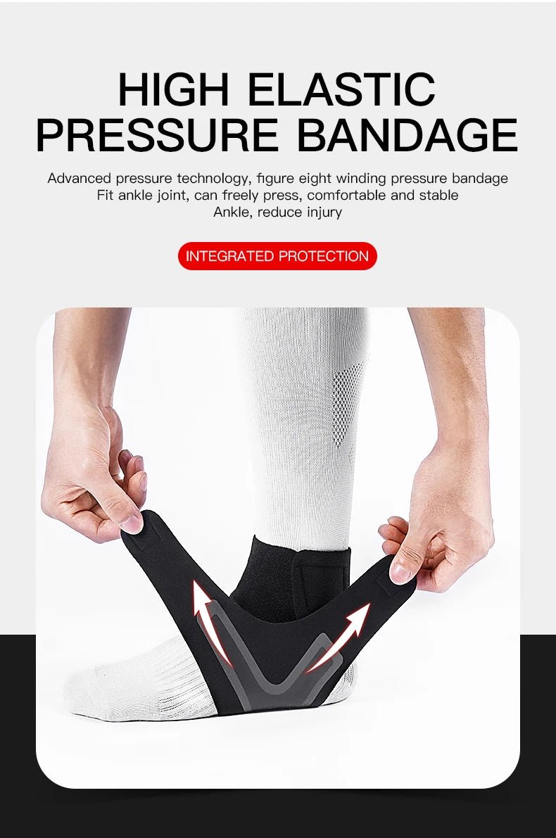1 pezzo elastico tutore per caviglia cinturino supporto per caviglia fitness compressione traspirante anti distorsione protezione del piede fasciatura sicurezza sportiva
