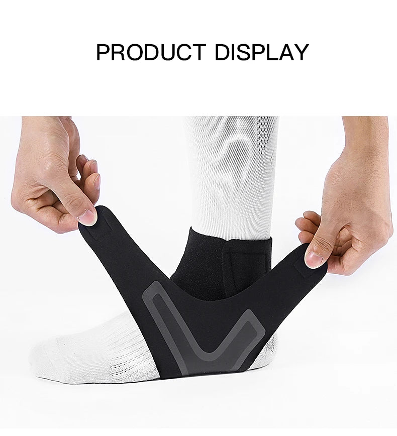 1 pezzo elastico tutore per caviglia cinturino supporto per caviglia fitness compressione traspirante anti distorsione protezione del piede fasciatura sicurezza sportiva