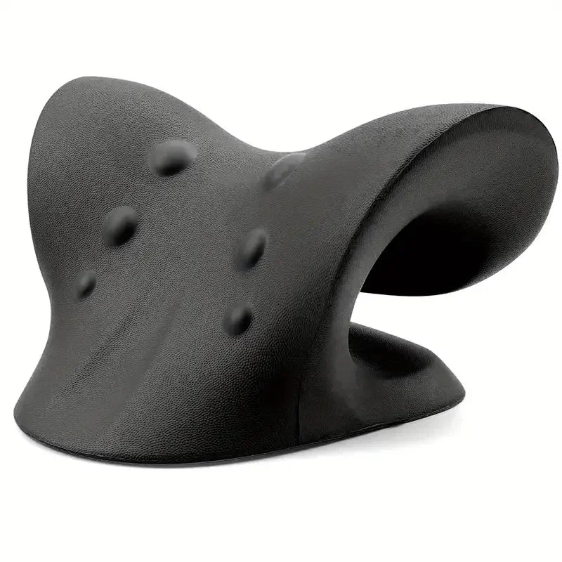 Barella per spalle e collo Rilassante per colonna vertebrale cervicale Stretch Rilassamento muscolare Dispositivo di trazione Massaggio Cuscino Correzione Chiropratica