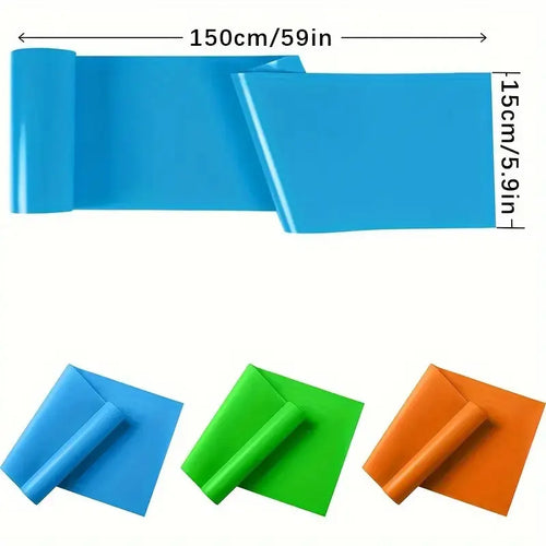 3 pezzi/set, cintura di tensione per yoga, fascia elastica di resistenza fitness per uomini e donne, cintura elastica per yoga per allenamento di forza