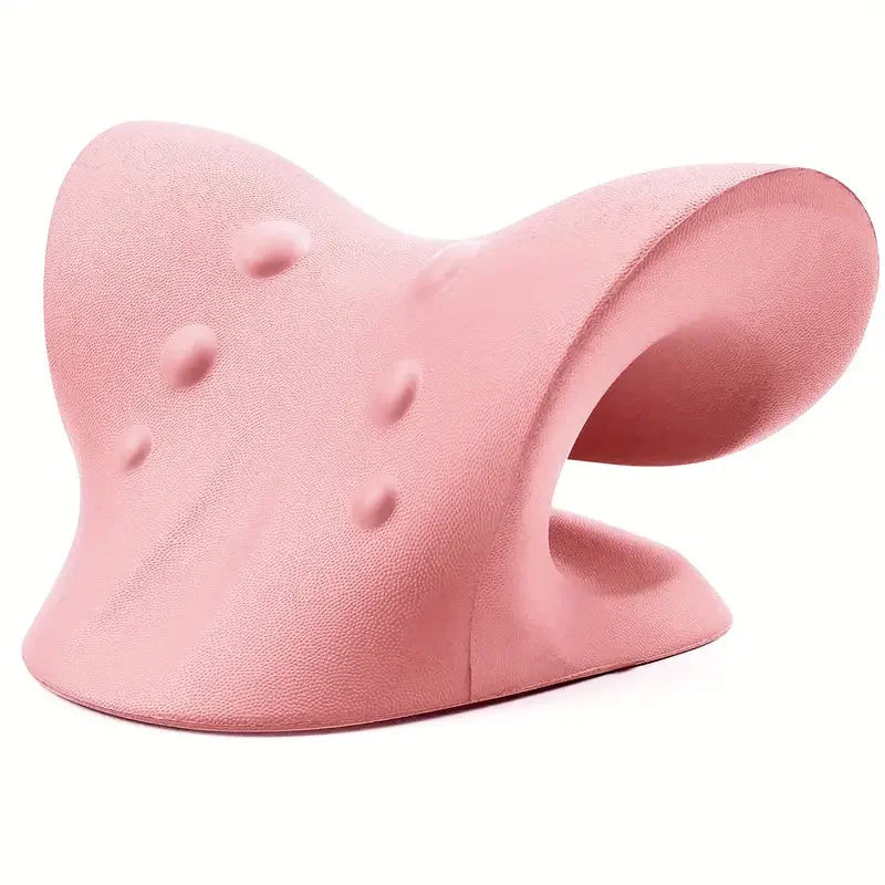 Barella per spalle e collo Rilassante per colonna vertebrale cervicale Stretch Rilassamento muscolare Dispositivo di trazione Massaggio Cuscino Correzione Chiropratica
