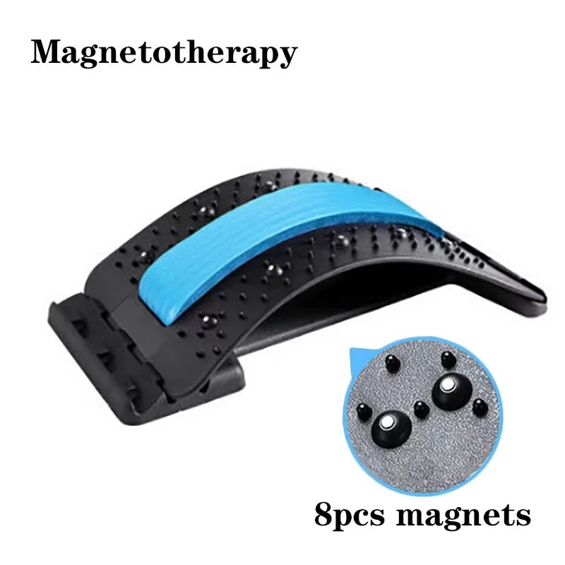 Stretcher per Massaggio Schiena e Rilassamento Muscolare, Tappetino per Stretching e Massaggio, Supporto Lombare, Sollievo dal Dolore