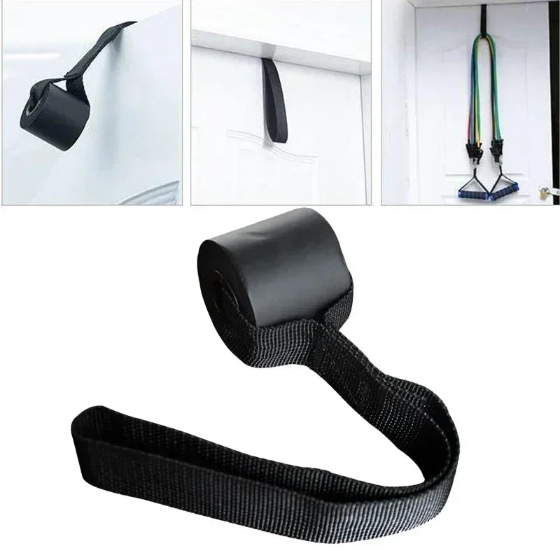 Supporto per Fissaggio a Porta per Bande Elastiche di Resistenza, Attacco Portatile per Porta, Attrezzatura per Esercizi Fitness e Allenamento Domestico