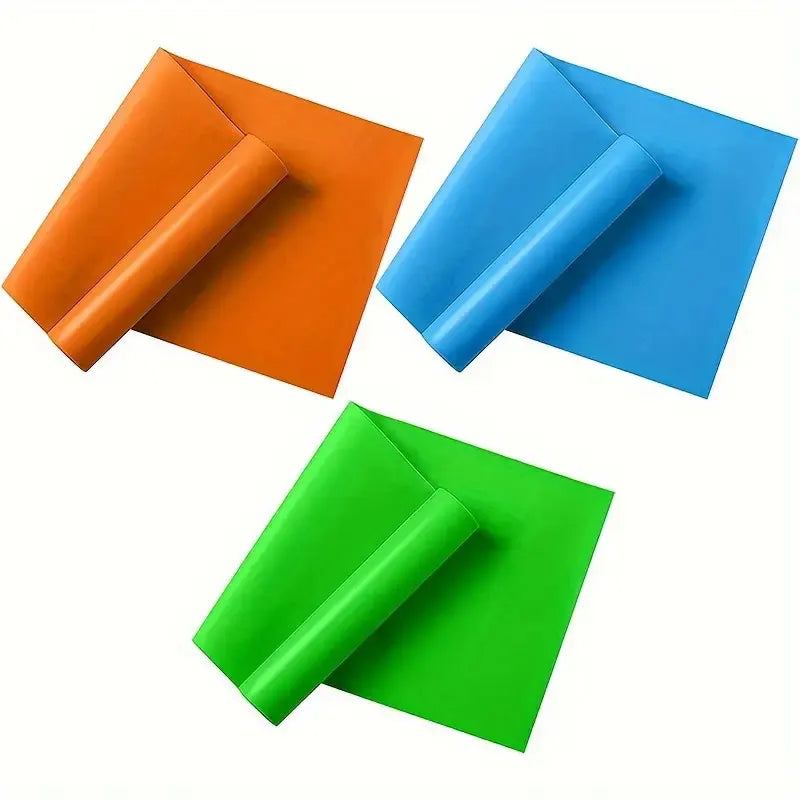 3 pezzi/set, cintura di tensione per yoga, fascia elastica di resistenza fitness per uomini e donne, cintura elastica per yoga per allenamento di forza