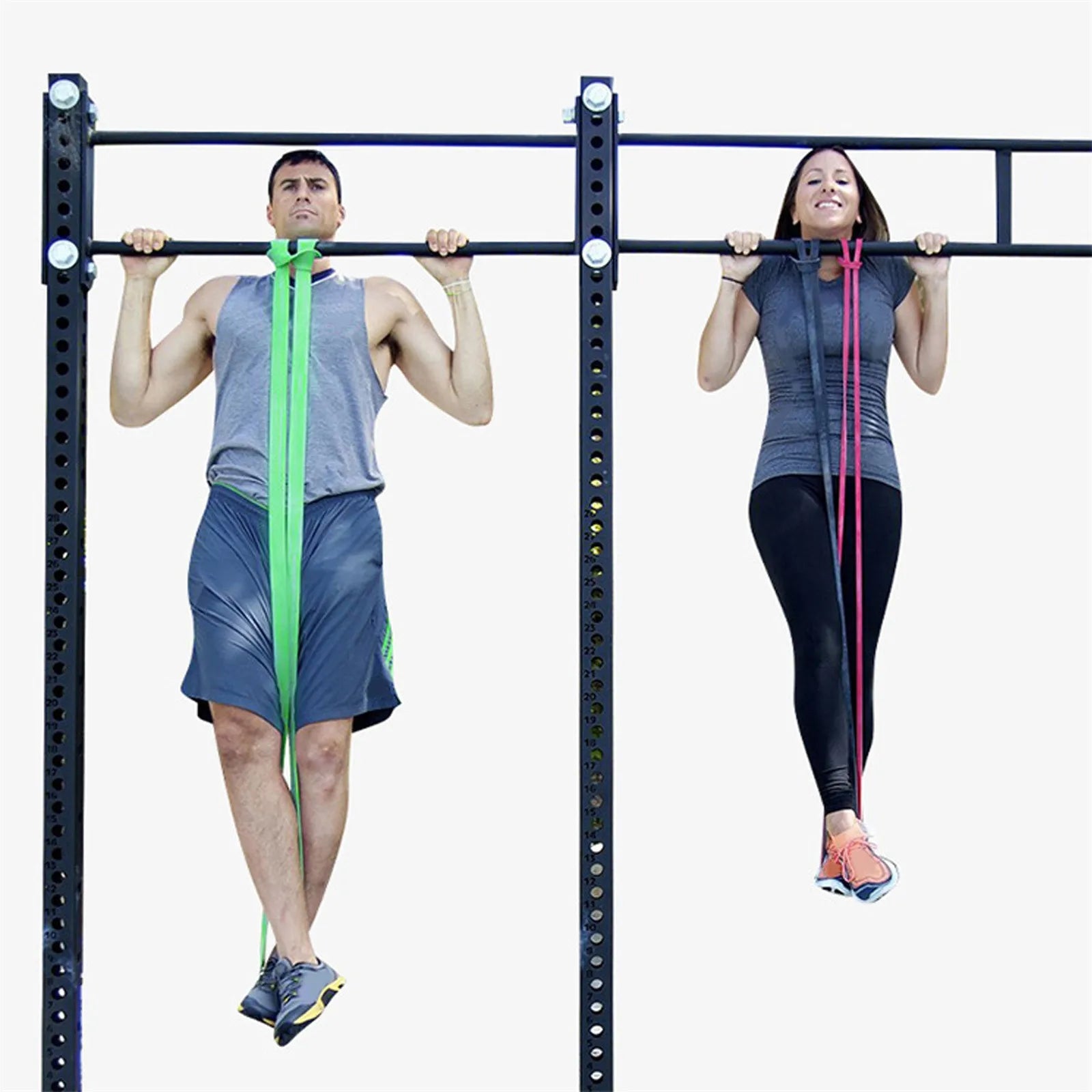 Fasce di resistenza Esercizio Elastico Allenamento Ruber Loop Forza Elastico Palestra Attrezzature per il fitness Allenamento Espansore Unisex