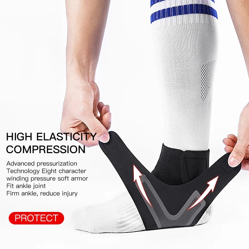 1 pezzo elastico tutore per caviglia cinturino supporto per caviglia fitness compressione traspirante anti distorsione protezione del piede fasciatura sicurezza sportiva