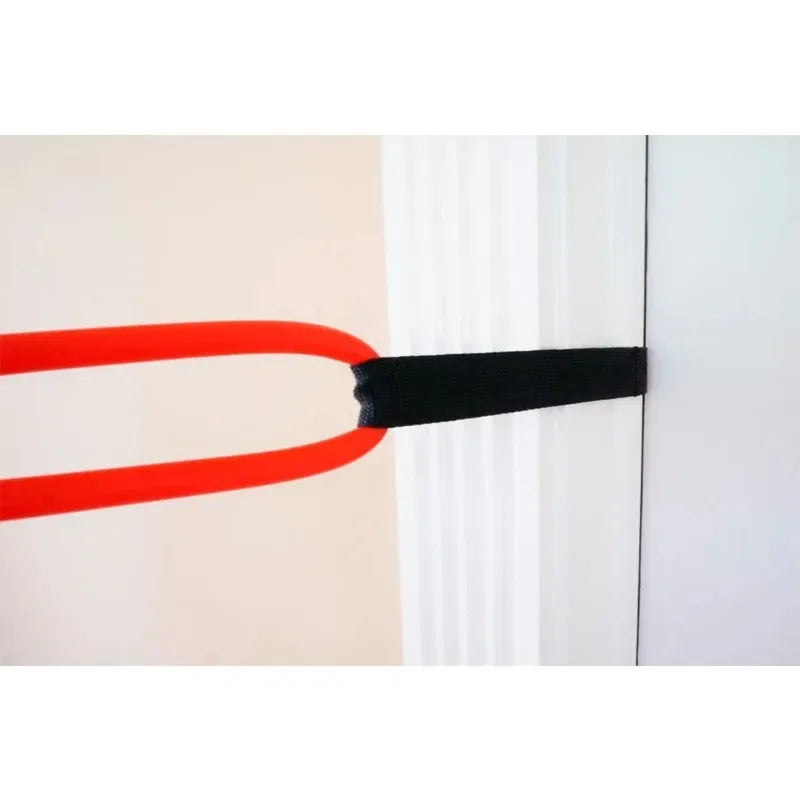 Ancoraggio per porta Tirare la corda Fibbia per porta Fascia di resistenza Fitness Esercizio elastico Cinghia per allenamento Ancoraggio per porta Attrezzatura per il fitness portatile