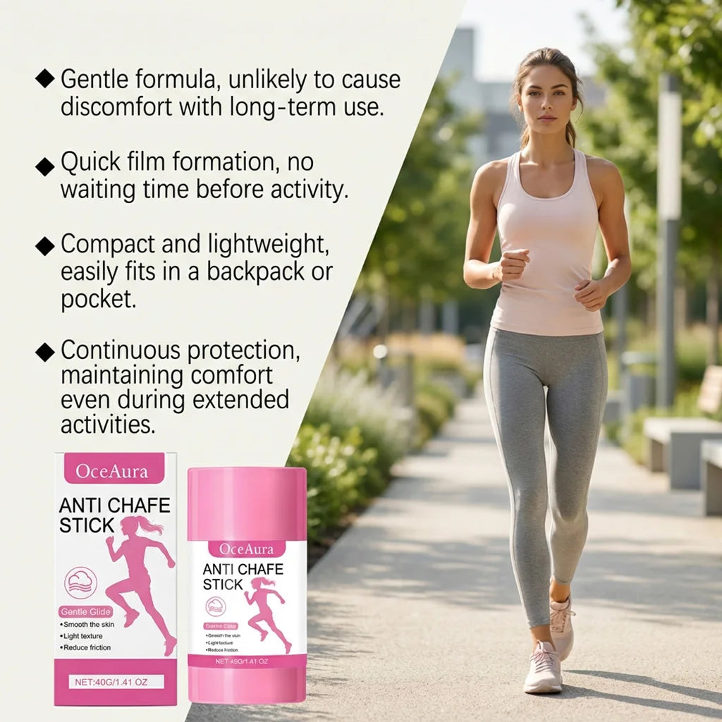 Running Thigh Anti-Friction Stick Anti Chafe Cream Nourishment Moisturizing Skin Protect For Heel Lower Arm Thigh Skin Daily Use