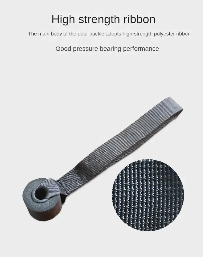 Supporto per Fissaggio a Porta per Bande Elastiche di Resistenza, Attacco Portatile per Porta, Attrezzatura per Esercizi Fitness e Allenamento Domestico