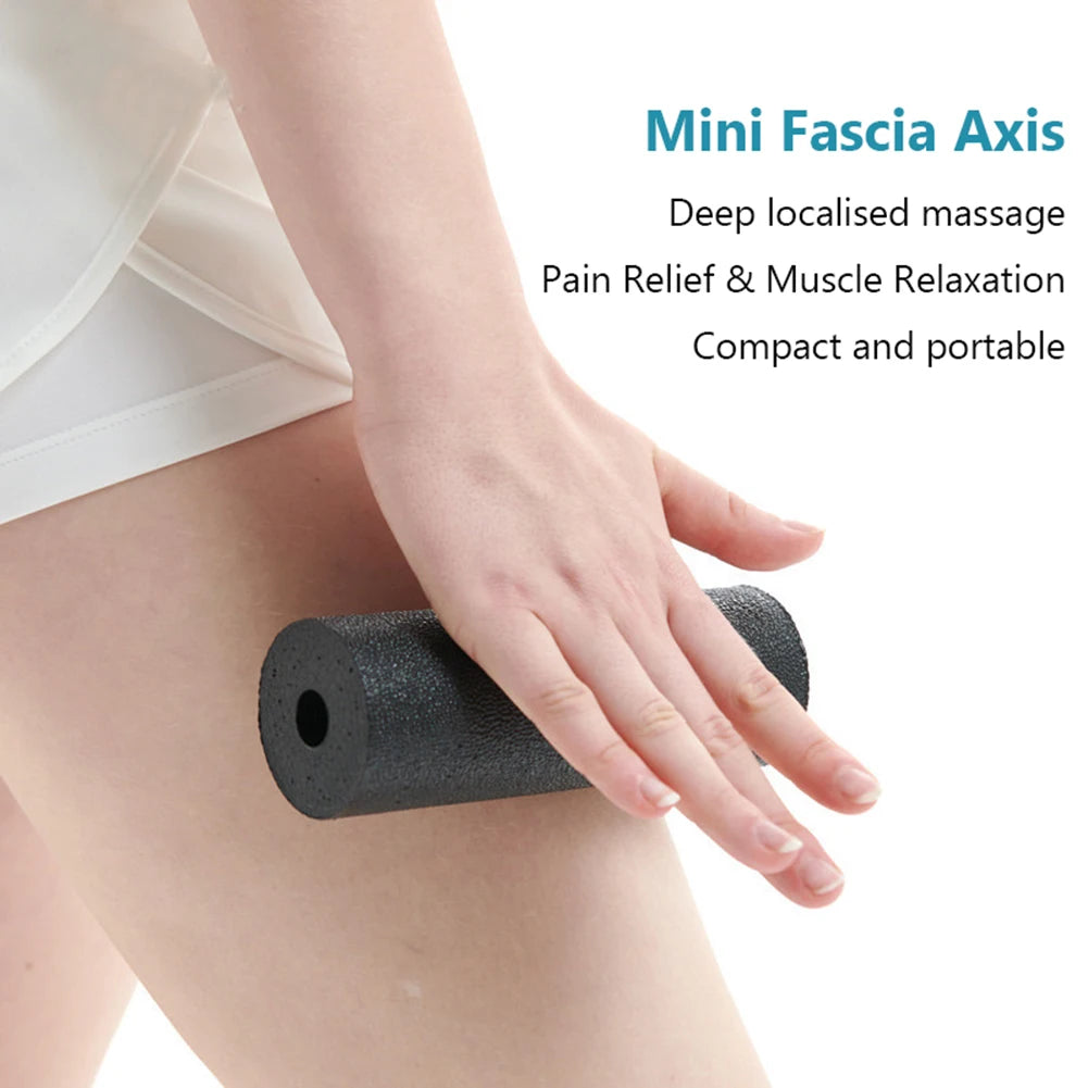 Mini rullo in schiuma Colonna per yoga Colonna per massaggio resistente Rullo per esercizi portatile Rullo per massaggio cavo EPP per pilates fitness