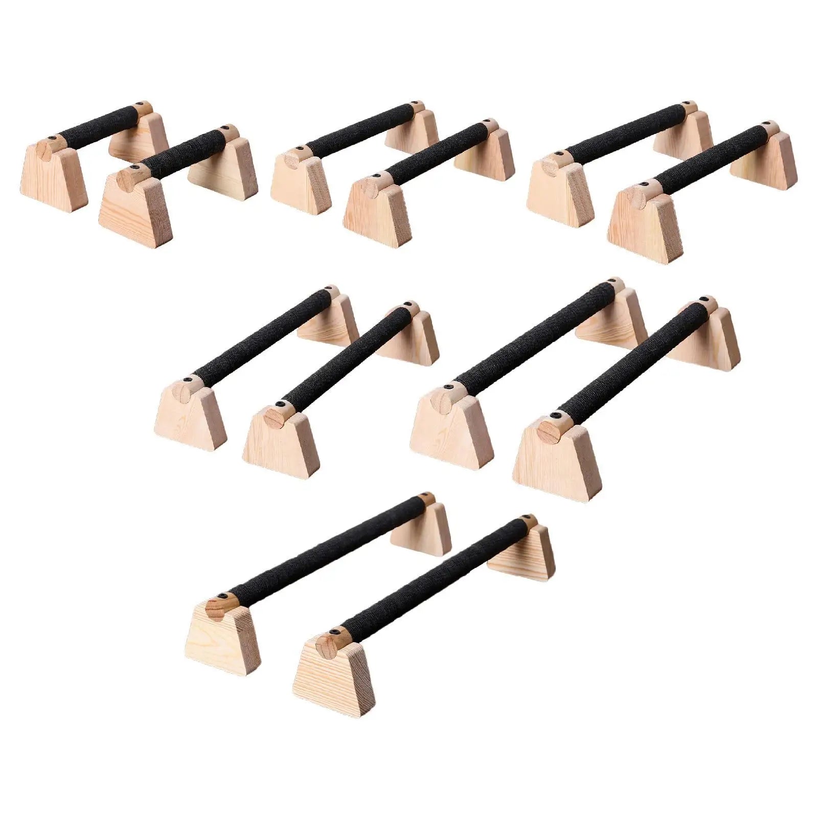 Supporto push up Stardy da 2 pezzi per allenamento fitness su terra