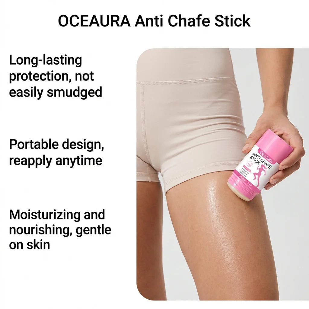 Running Thigh Anti-Friction Stick Anti Chafe Cream Nourishment Moisturizing Skin Protect For Heel Lower Arm Thigh Skin Daily Use